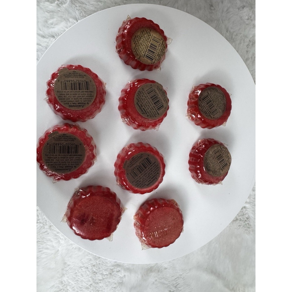 Lot Of 9 Yankee Candle Wax Potpourri Tarts CHRISTMAS EVE - Retired - NEW - Picture 7 of 7